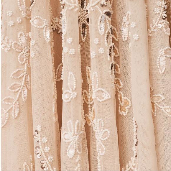 BHLDN Dresses Bhldn X Mac Duggal Evonna Embellished Beaded Maxi